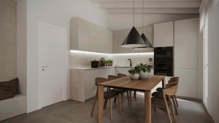 villa 2 camere vista cucina vial turco pordenone