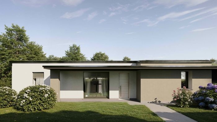 villa 3 camere vista ingresso vial turco pordenone